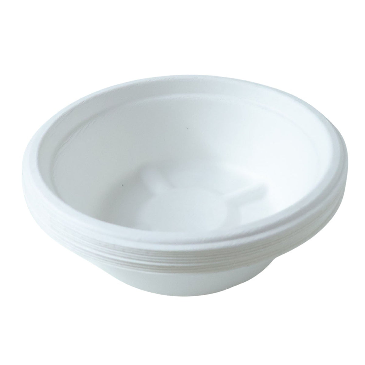 Vegnar eco-friendly compostable 240ml bagasse bowl with dessert inside
