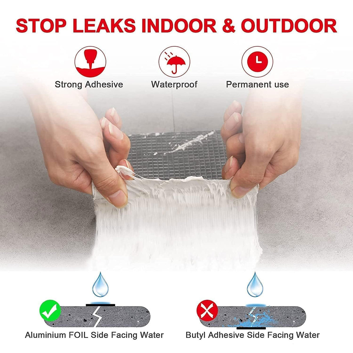 Foil tape design view